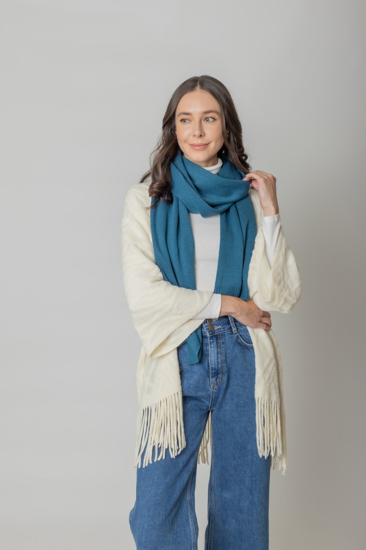 Solid Knit Scarf - Charming Charlie