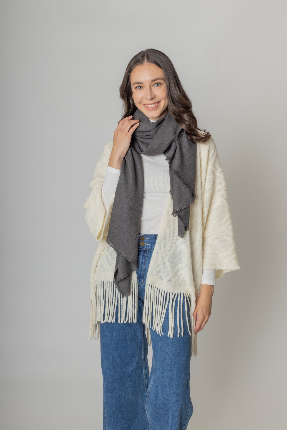 Solid Oblong Scarf - Charming Charlie