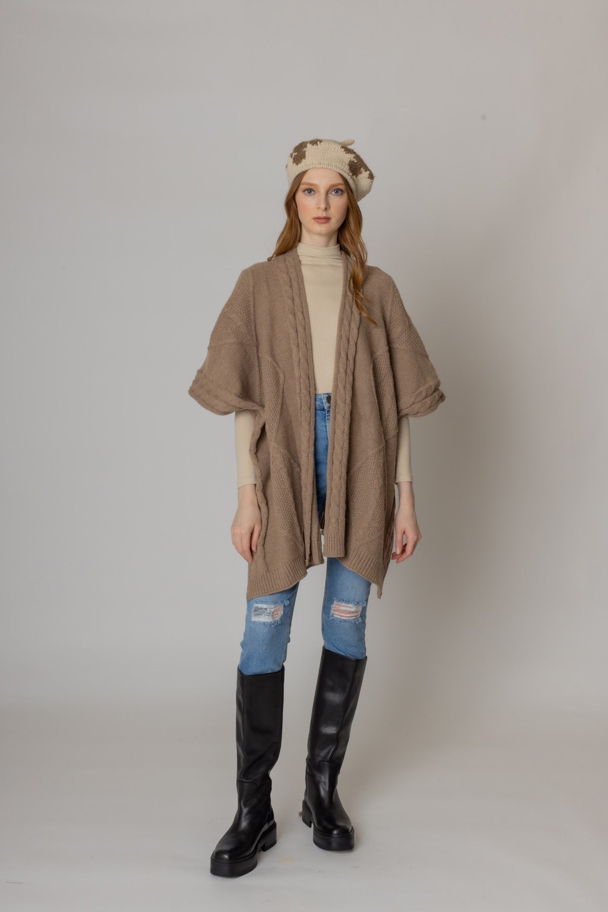 Cable Knit Kimono - Charming Charlie
