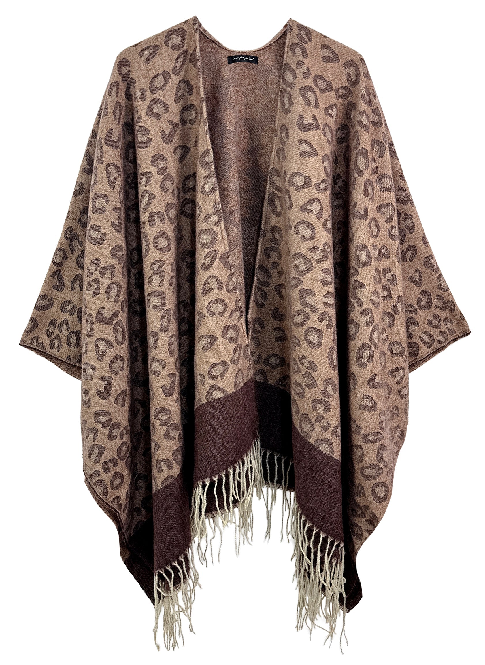 Leopard Print Kimono - Charming Charlie