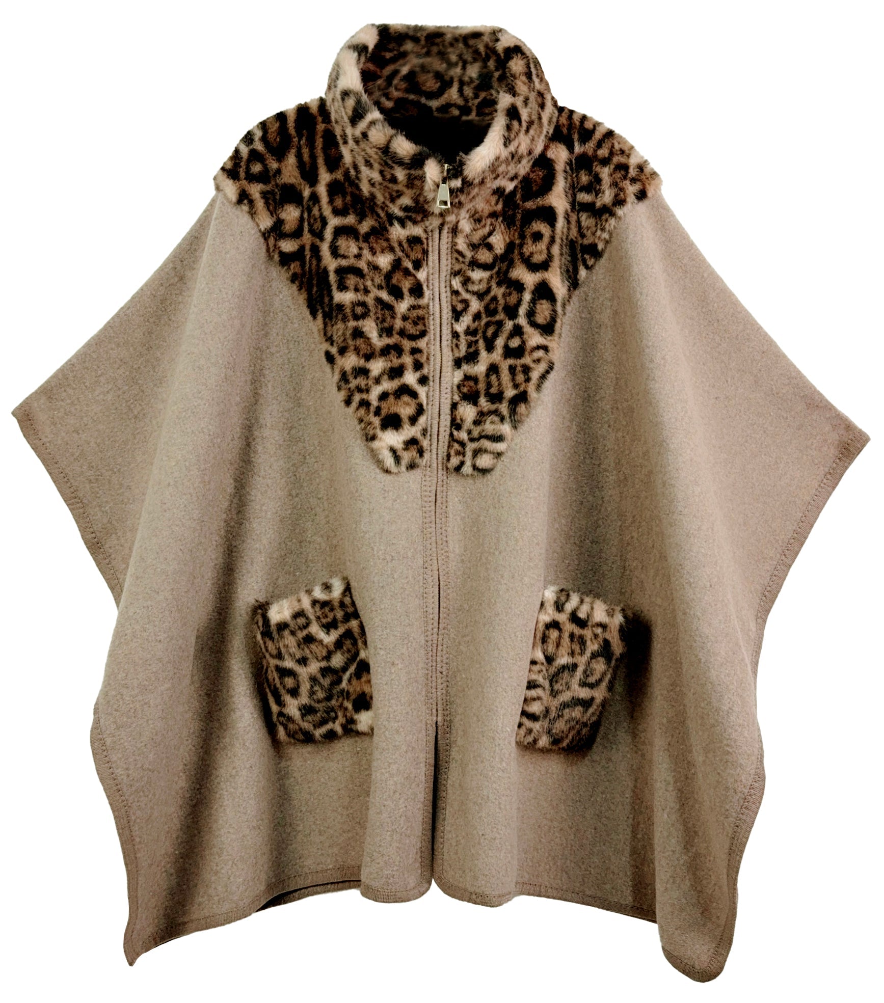 Leopard Fur Kimono - Charming Charlie