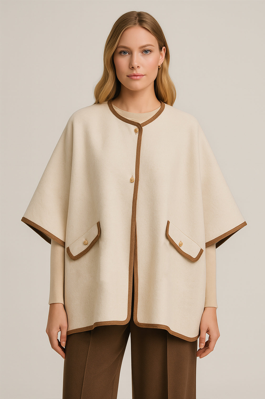 Solid Pocket Kimono - Charming Charlie