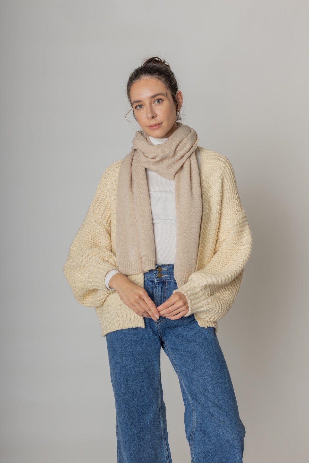 Solid Knit Scarf - Charming Charlie