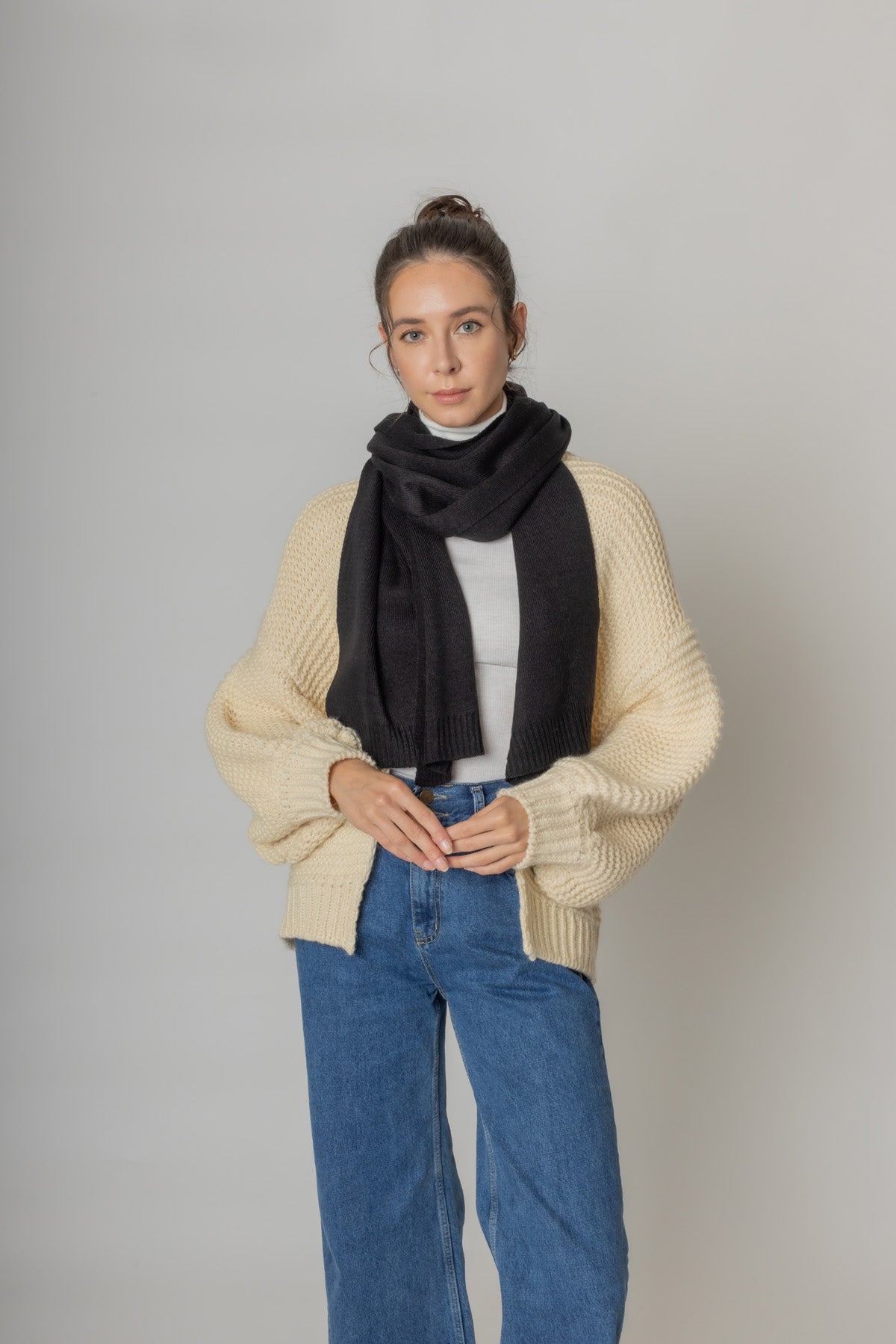 Solid Knit Scarf - Charming Charlie