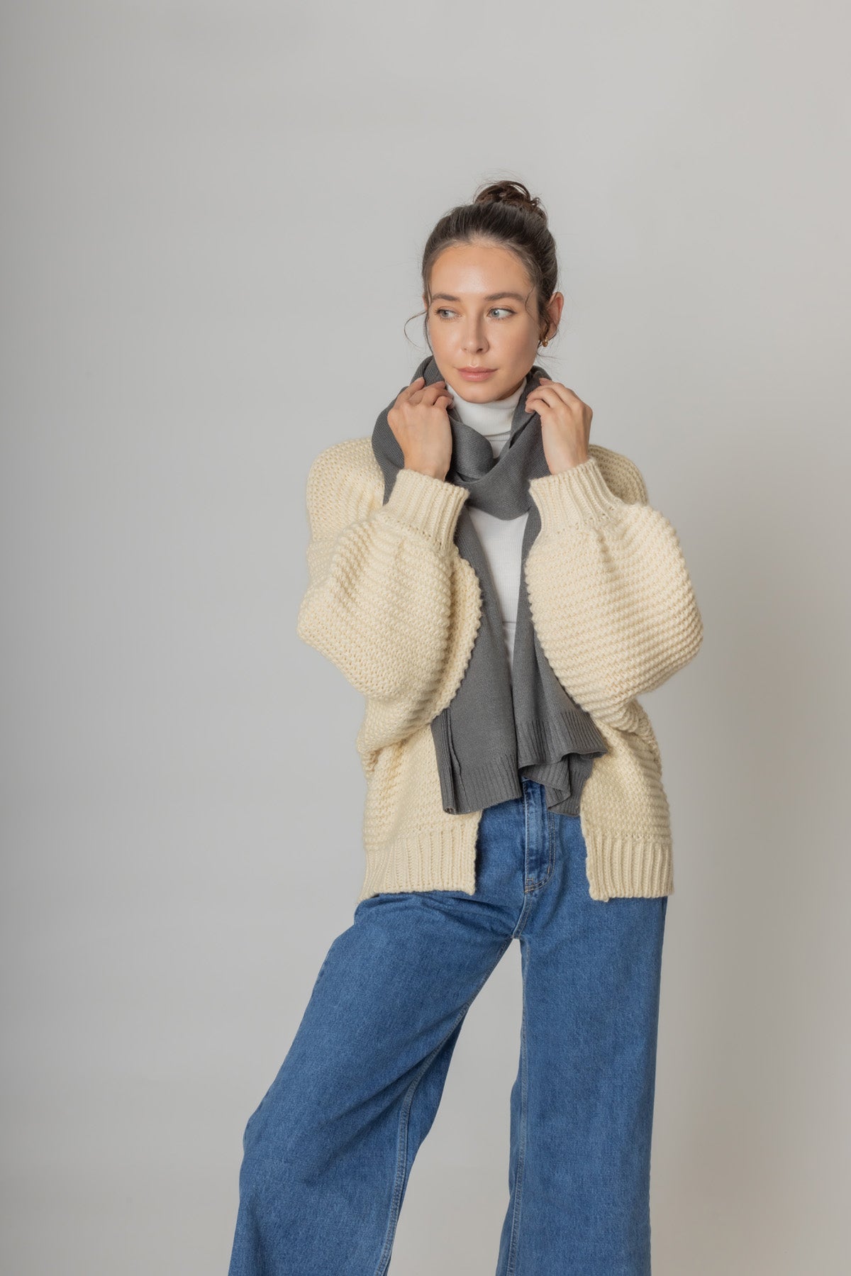 Solid Knit Scarf - Charming Charlie