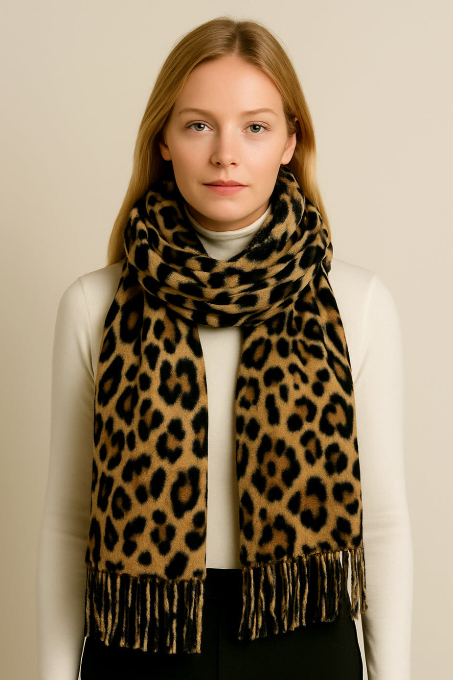 Leopard Print Scarf - Charming Charlie
