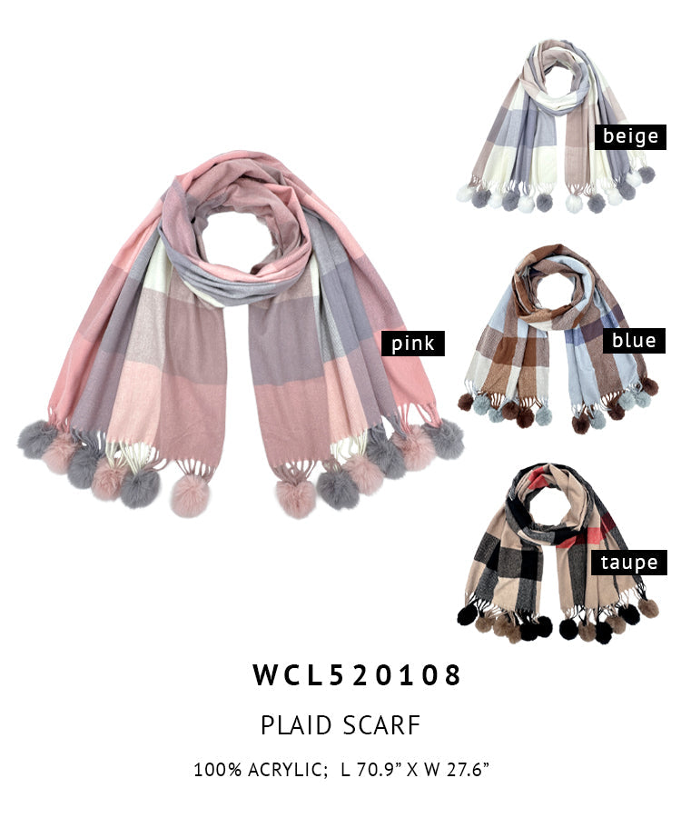 Plaid Scarf - Charming Charlie