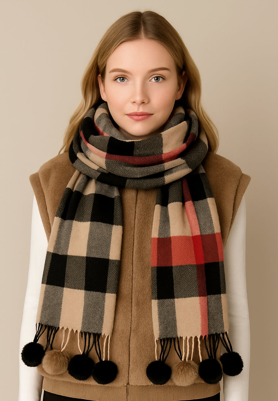Plaid Scarf - Charming Charlie