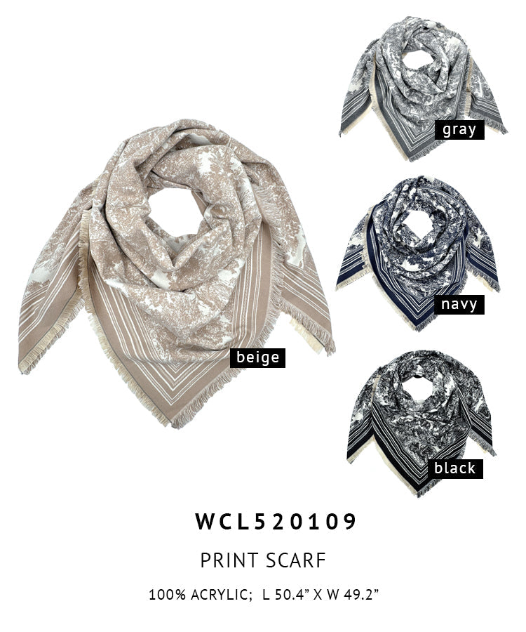 Print Scarf - Charming Charlie