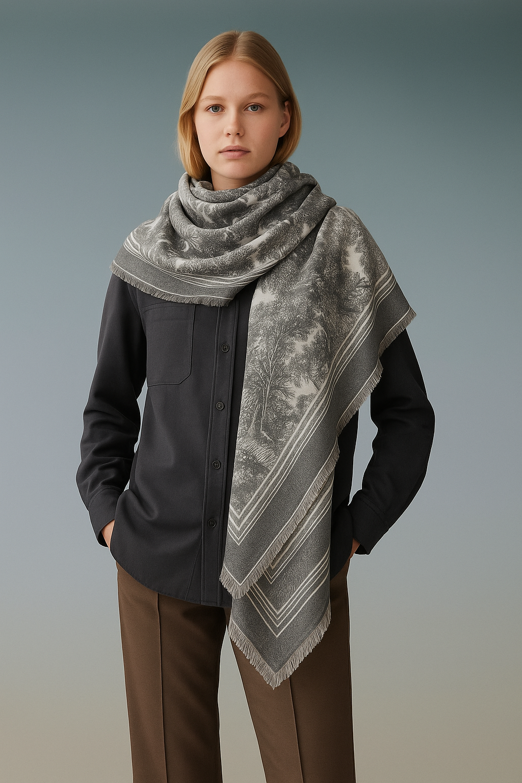 Print Scarf - Charming Charlie