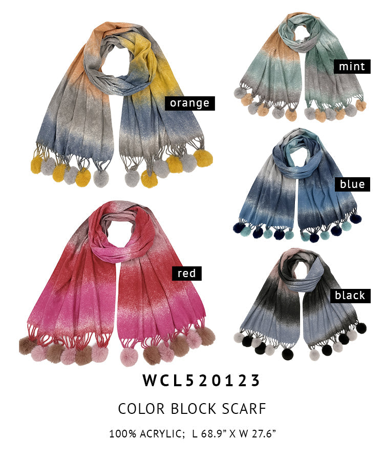 Color Block Scarf - Charming Charlie