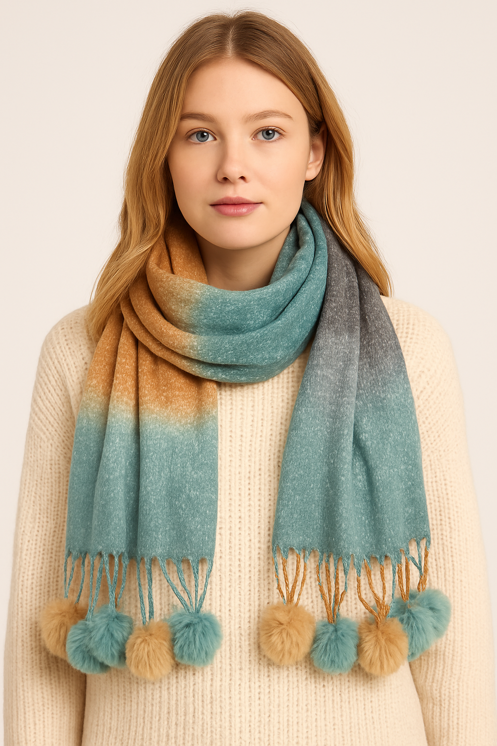 Color Block Scarf - Charming Charlie