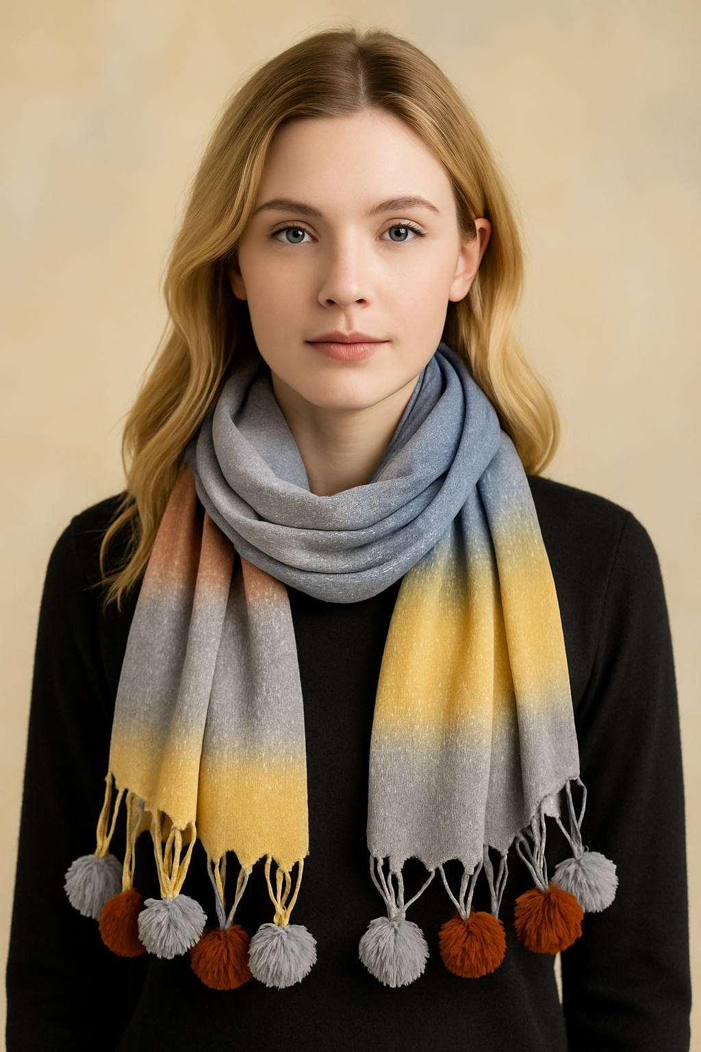 Color Block Scarf - Charming Charlie