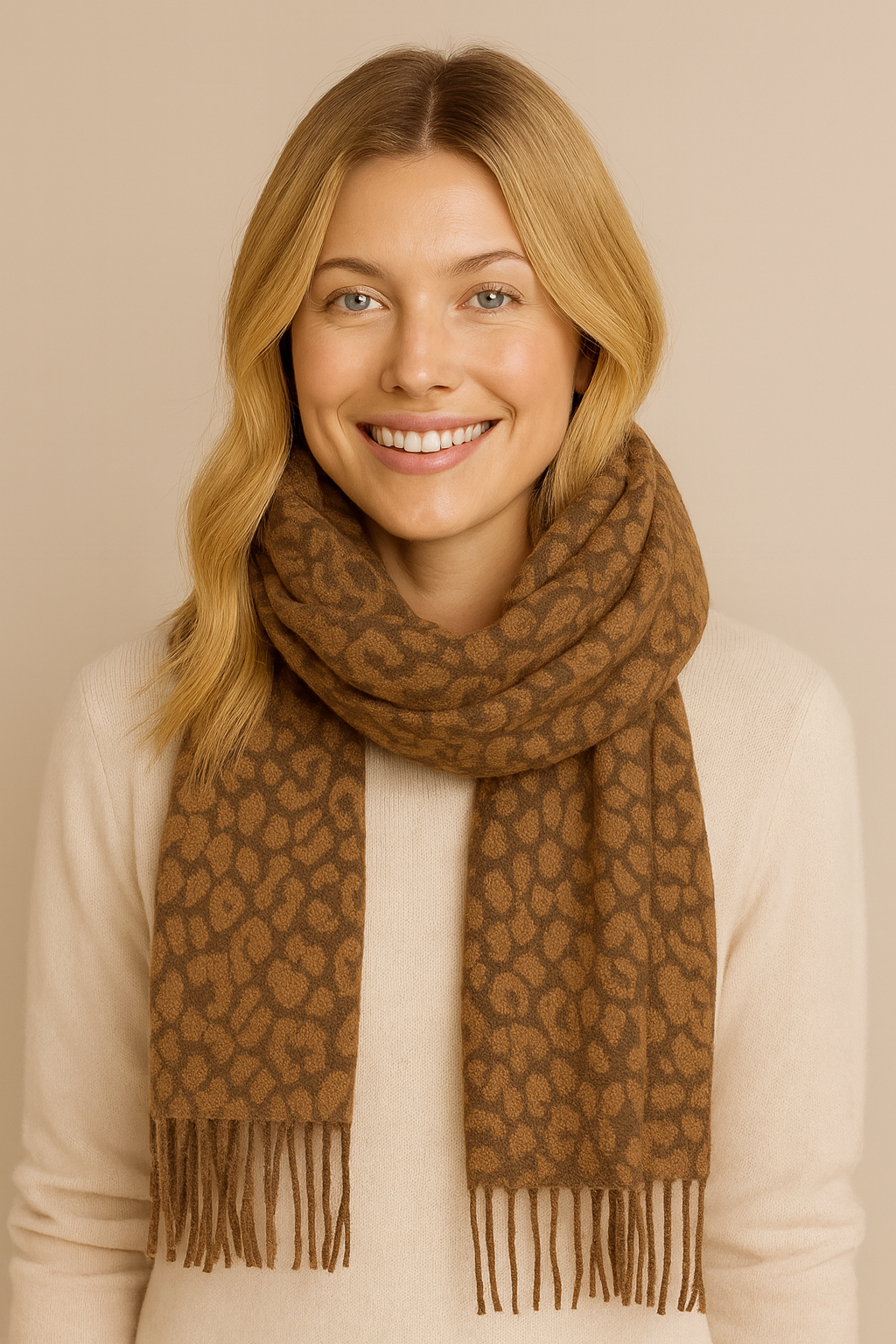 Leopard Print Scarf - Charming Charlie