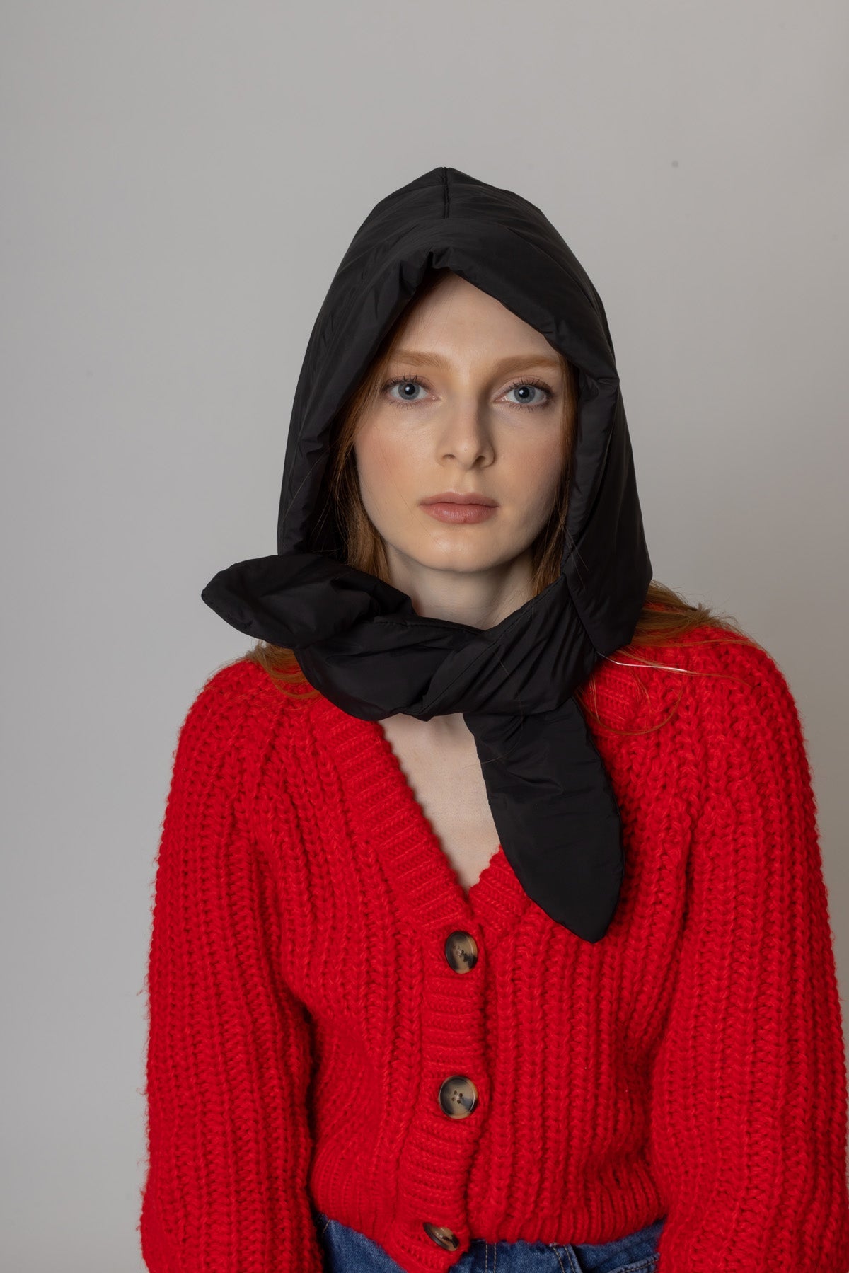 Padded Snood With Tie - Charming Charlie