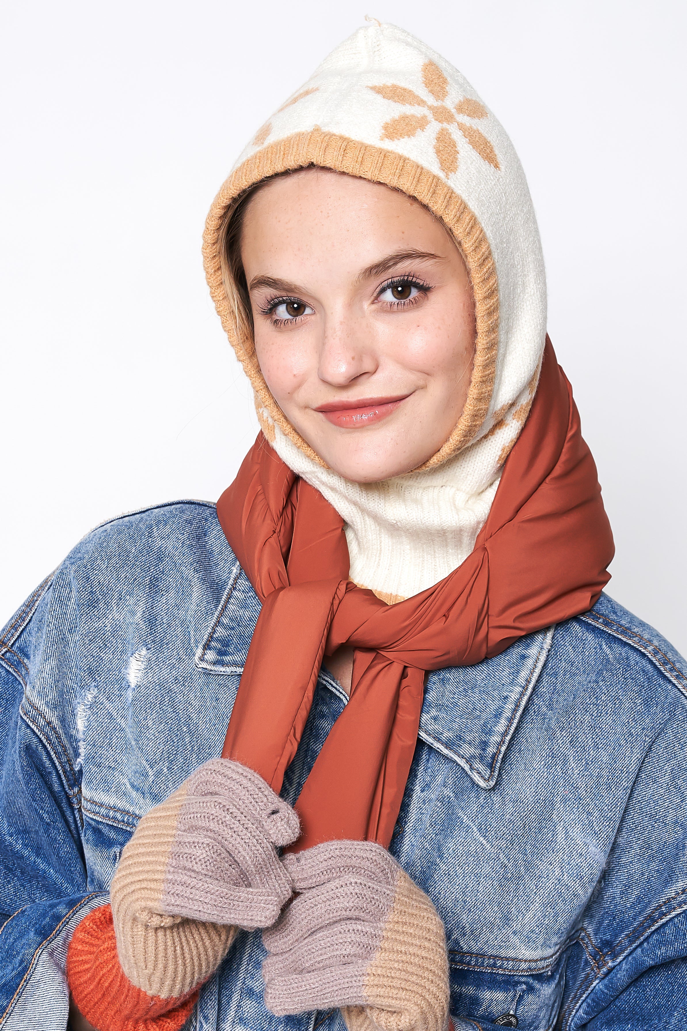 Flower Print Snood - Charming Charlie
