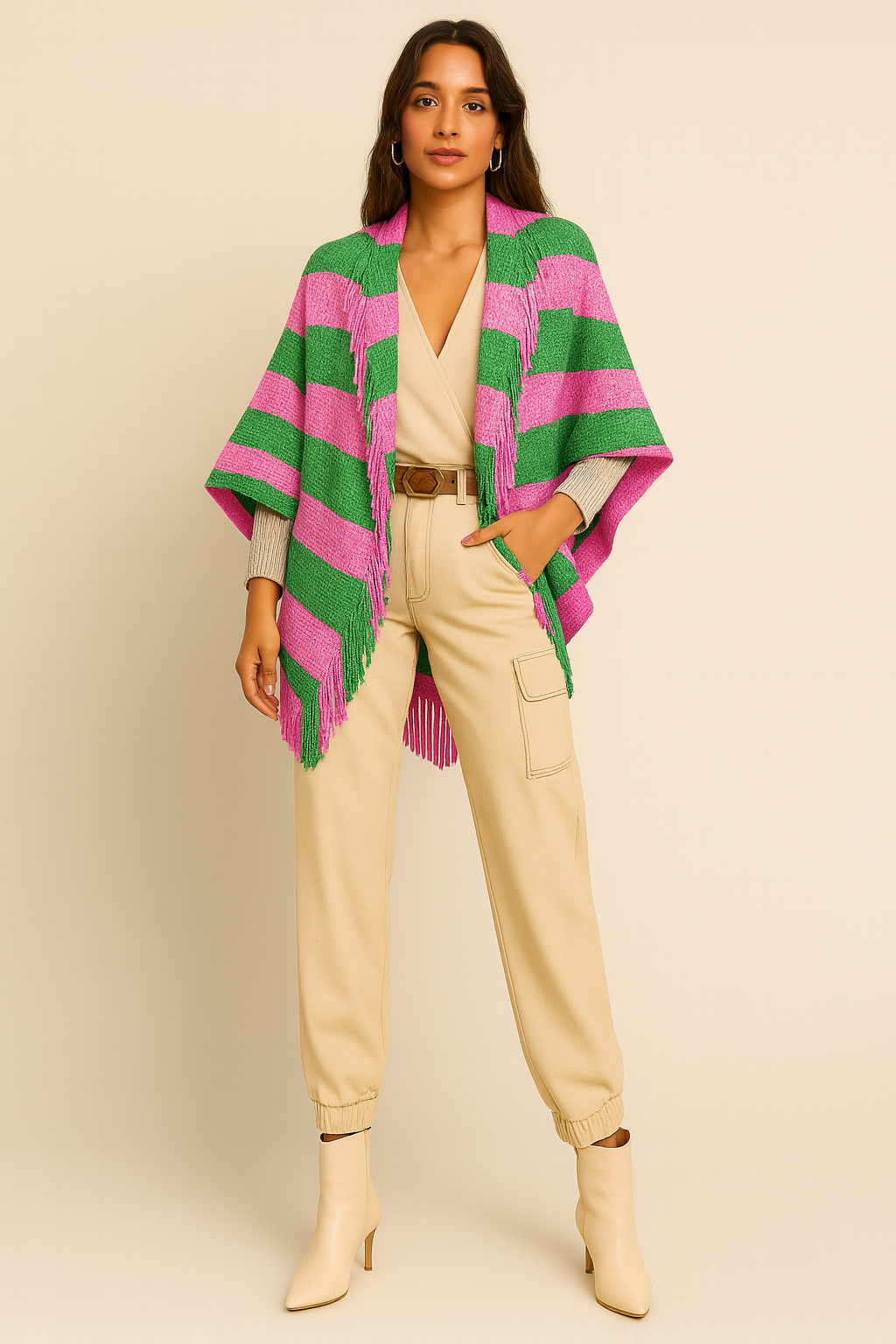 Stripe Cocoon - Charming Charlie