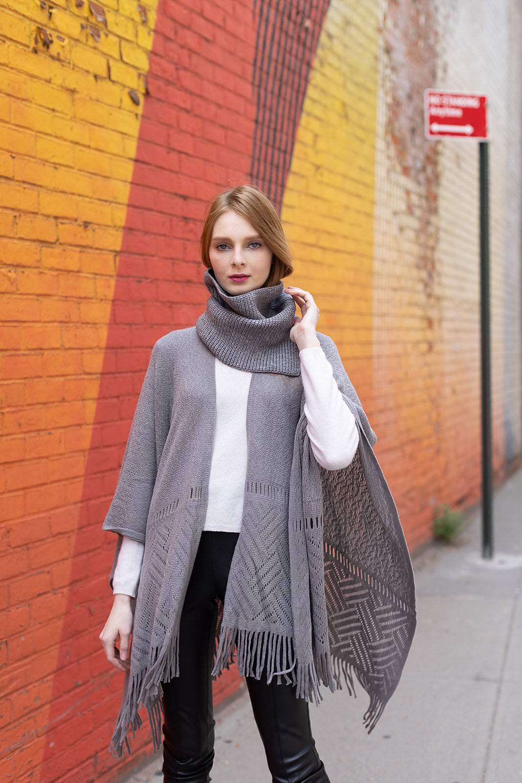 Solid Ribbed Knit Snood - Charming Charlie