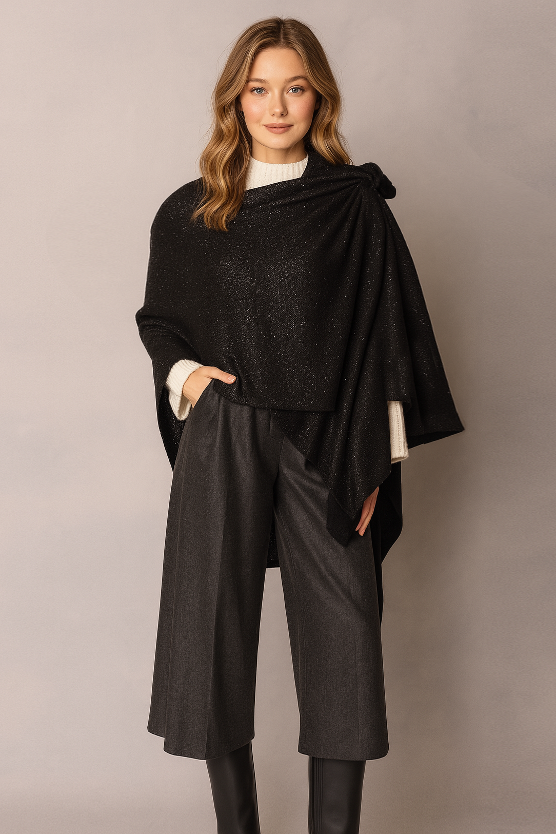 Lurex Ruana - Charming Charlie