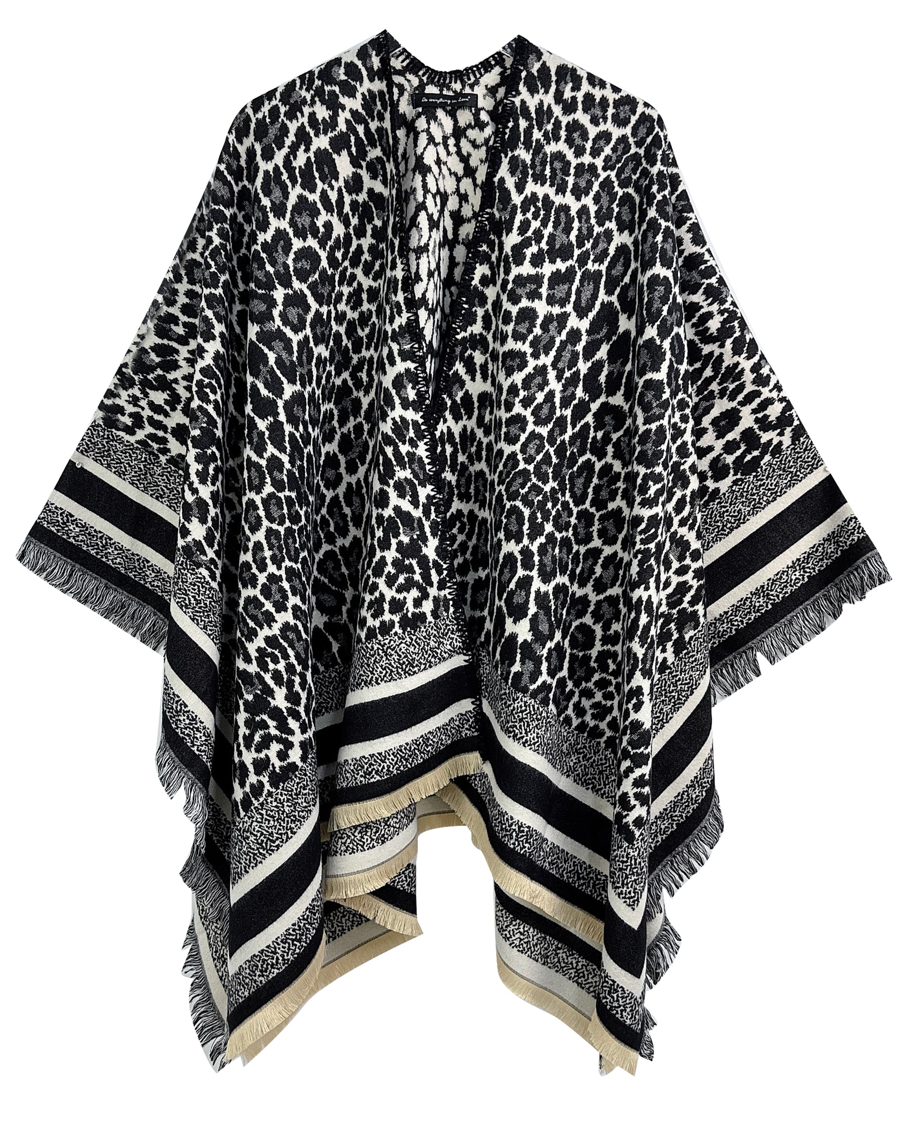 Leopard Print Ruana - Charming Charlie