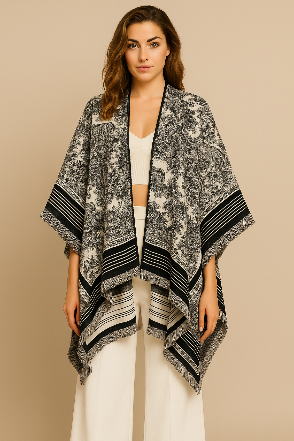 Print Ruana - Charming Charlie