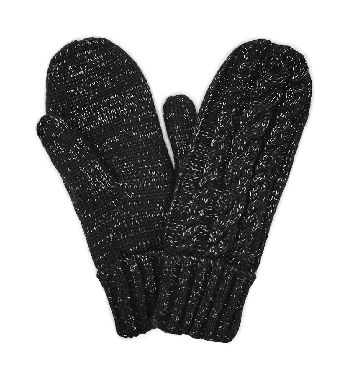 Shop for KW Fashion Cable Knit Mittens With Sherpa Lining at doeverythinginloveny.com wholesale fashion accessories