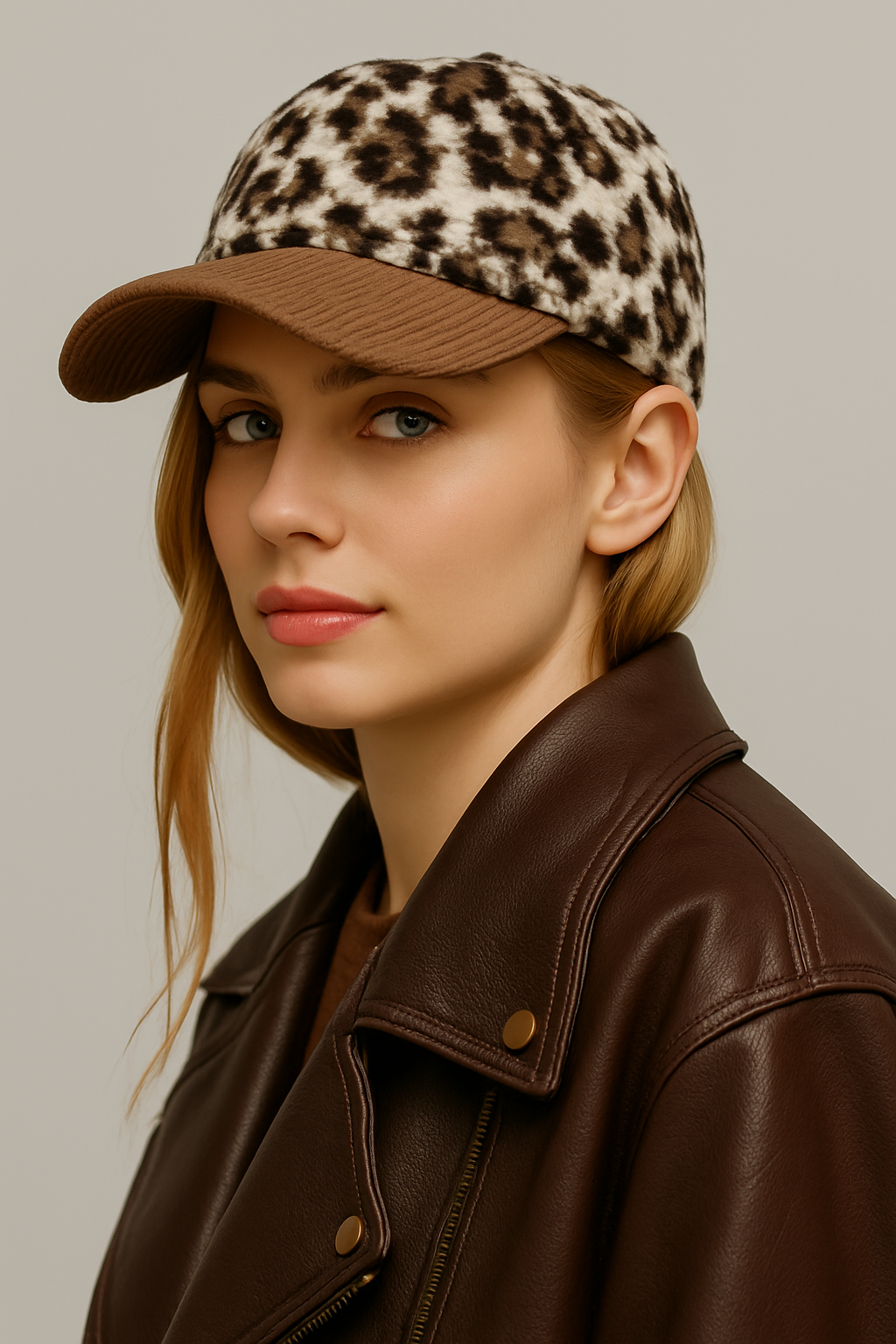 Leopard Print Baseball Cap - Charming Charlie