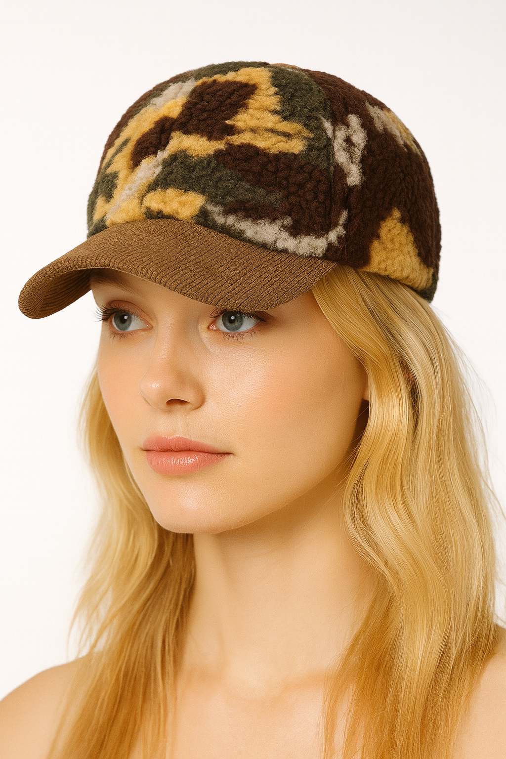 Camouflage Print Baseball Cap - Charming Charlie