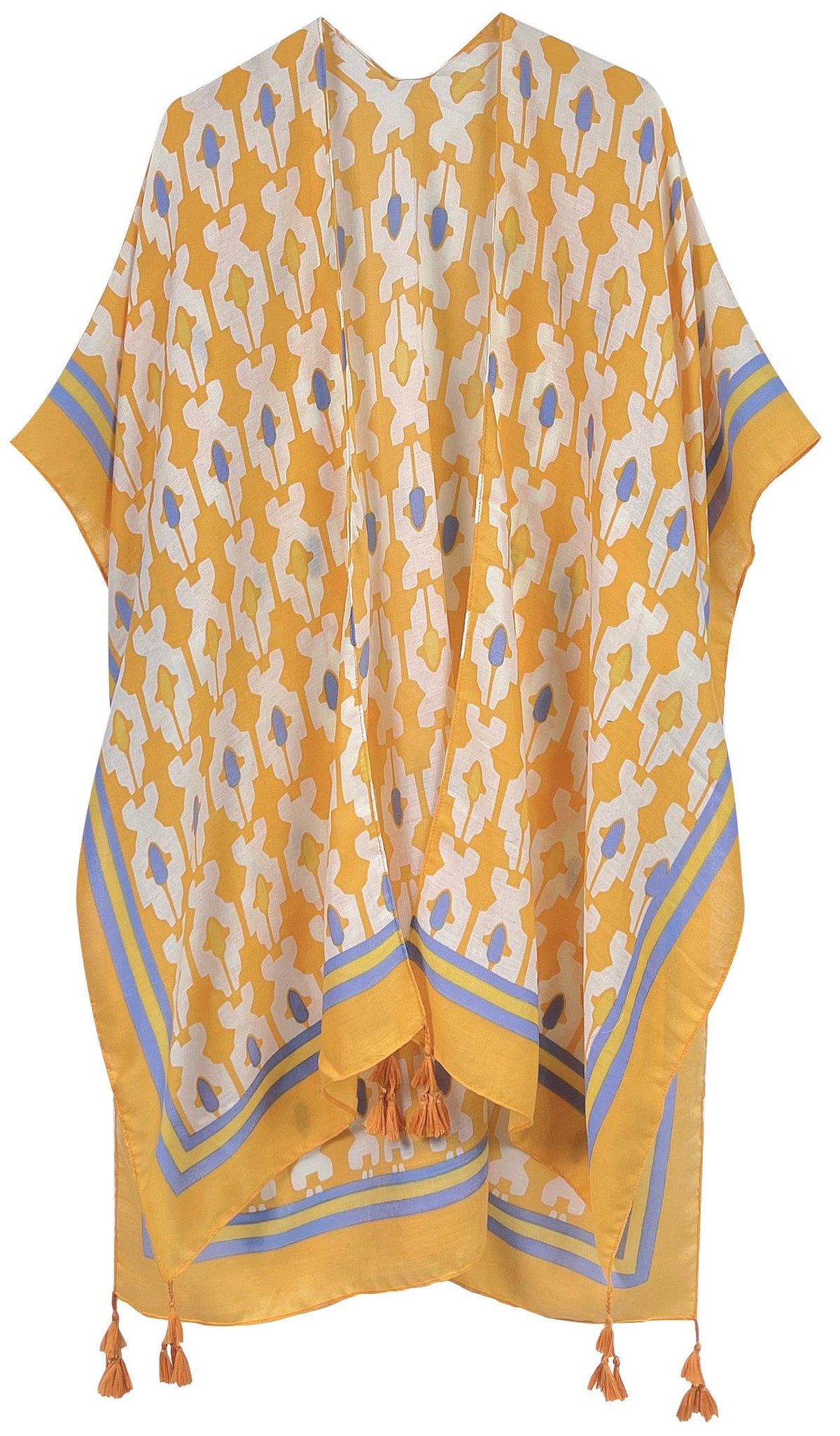 Tile Print Kimono - Charming Charlie