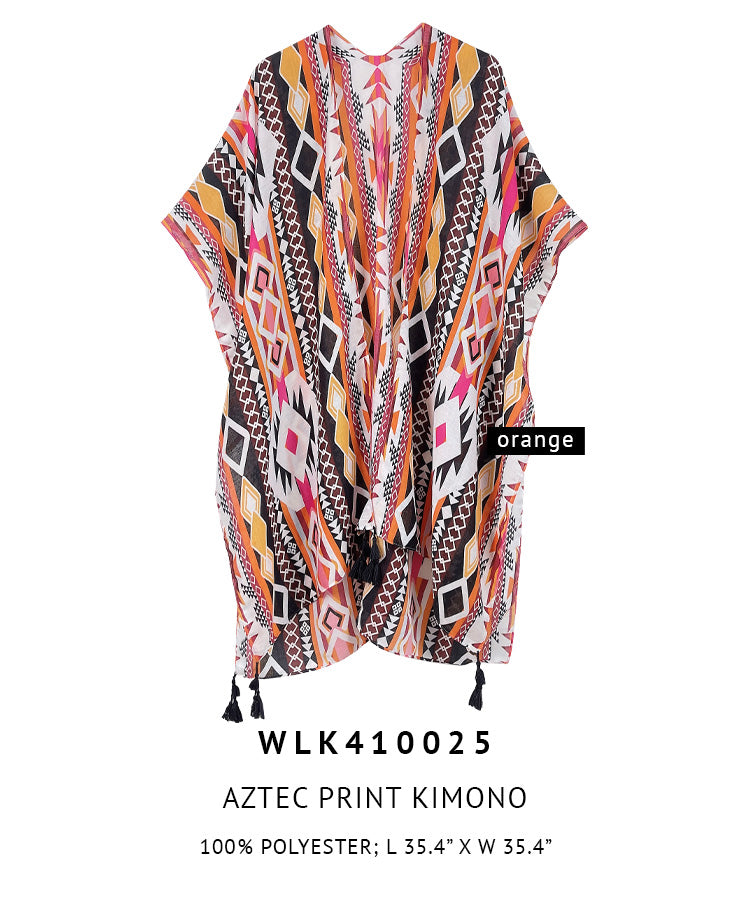 Aztec Print Kimono - Charming Charlie