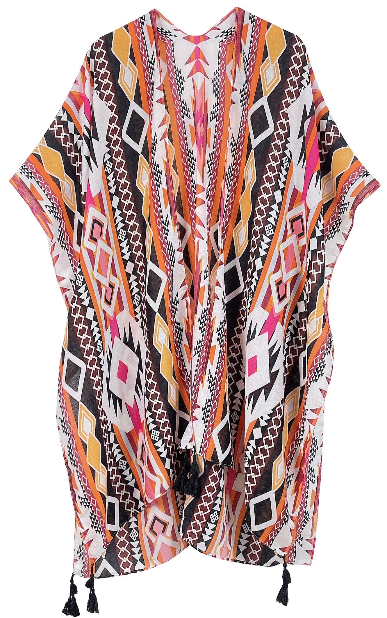 Aztec Print Kimono - Charming Charlie