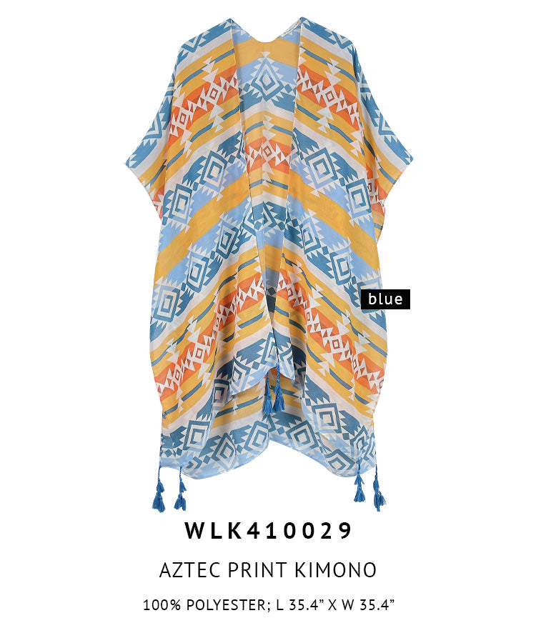 Aztec Print Kimono - Charming Charlie