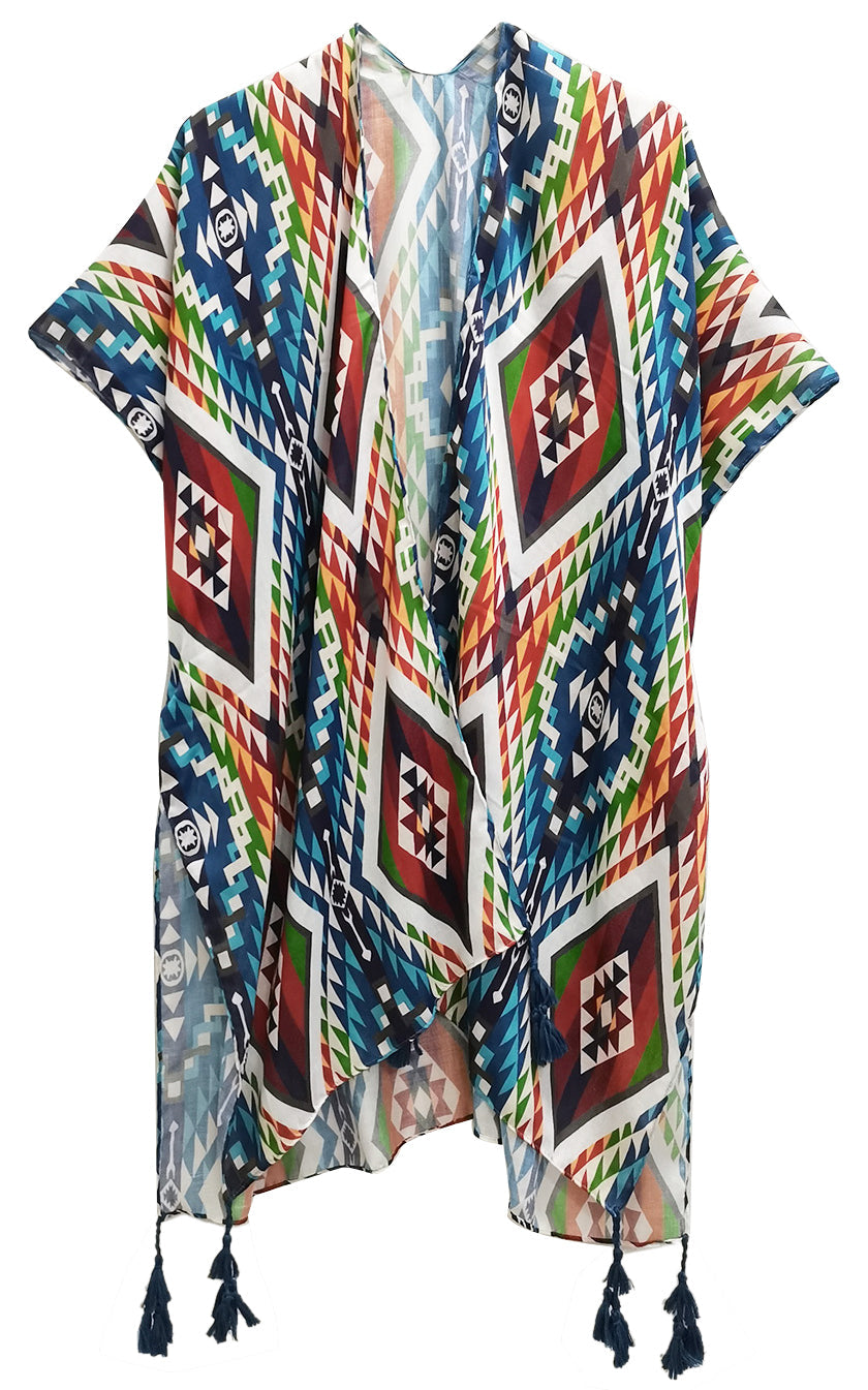 Aztec Print Kimono - Charming Charlie