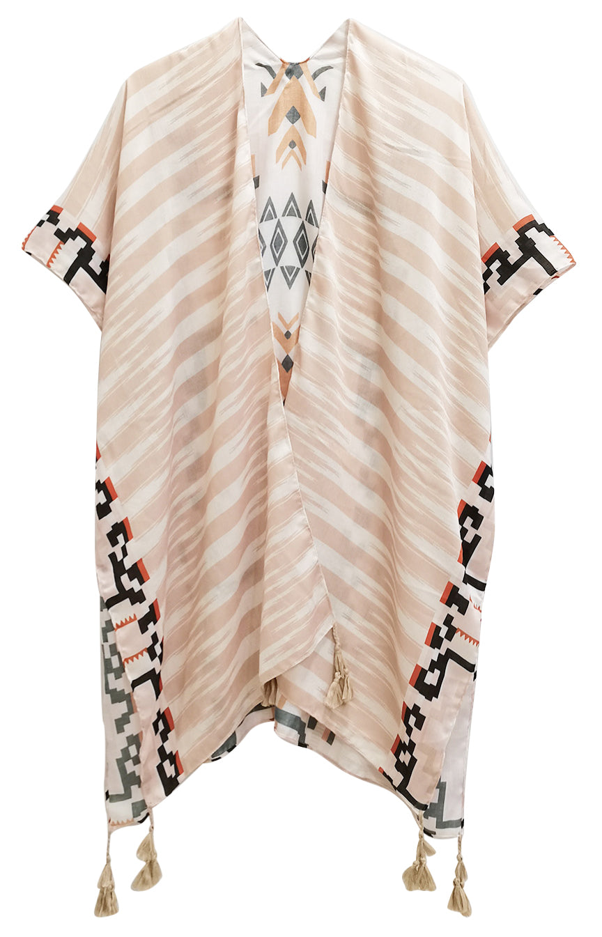 Aztec Print Kimono - Charming Charlie
