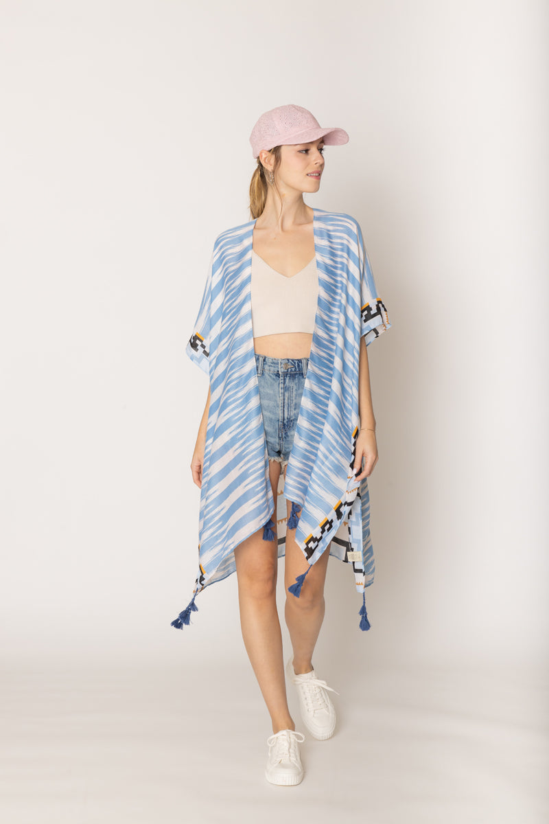 Aztec Print Kimono - Charming Charlie