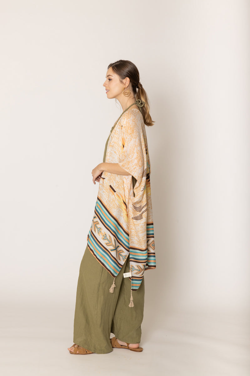 Aztec Print Kimono - Charming Charlie