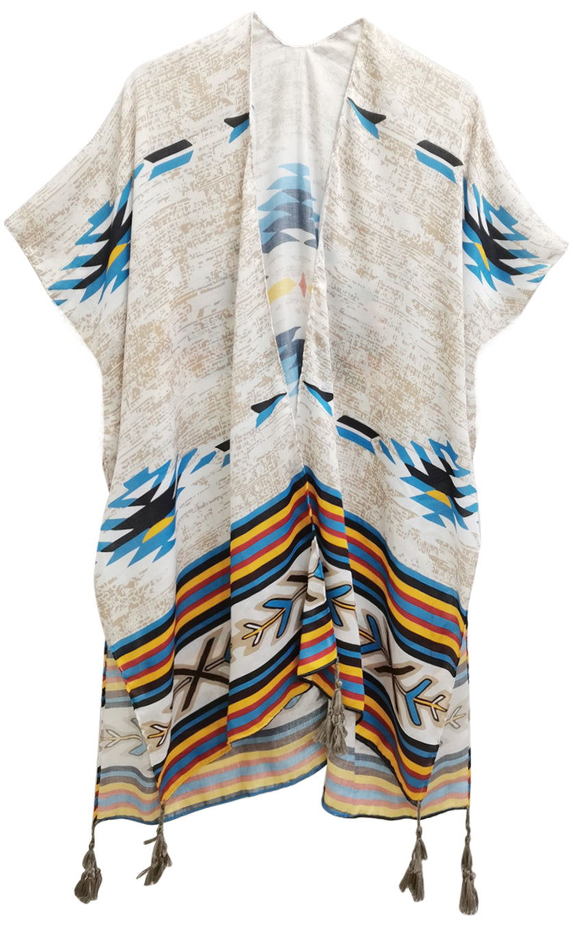 Aztec Print Kimono - Charming Charlie