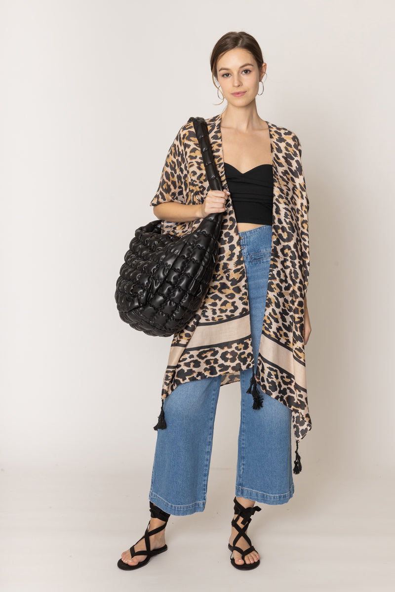 Animal Print Kimono - Charming Charlie