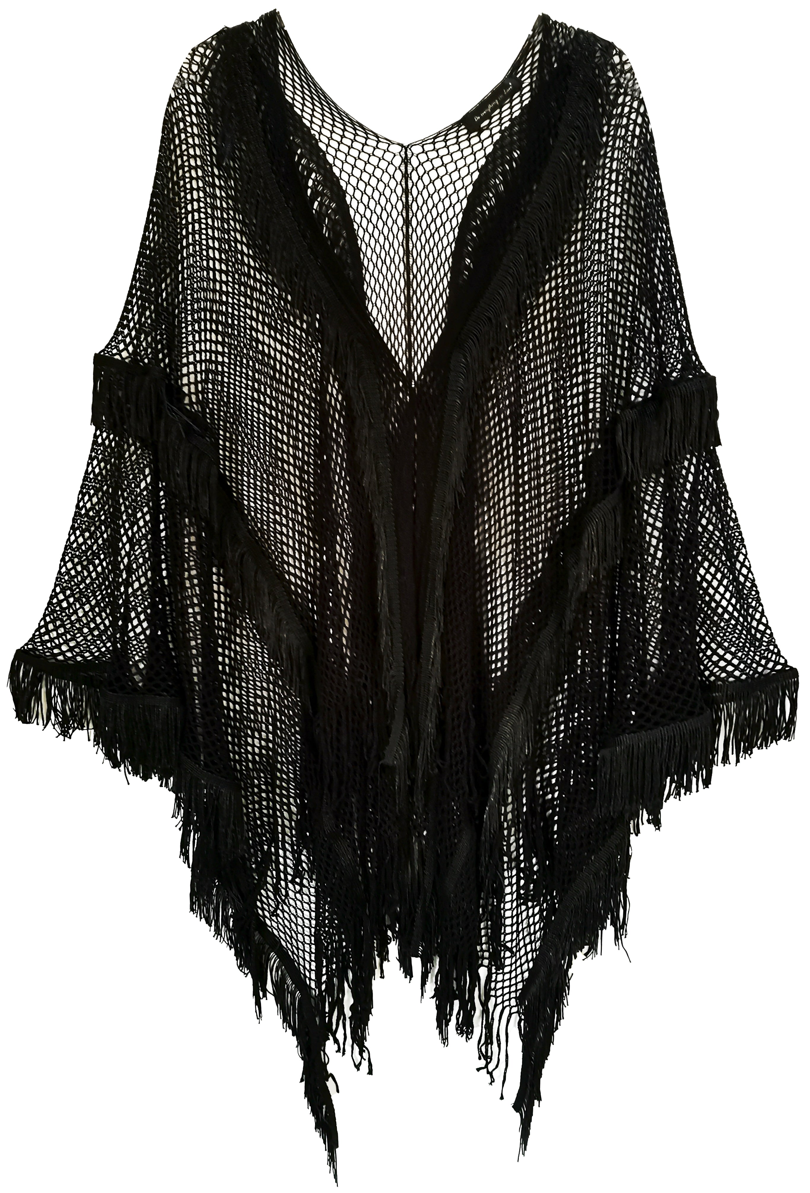 Lurex Tassel Kimono - Charming Charlie