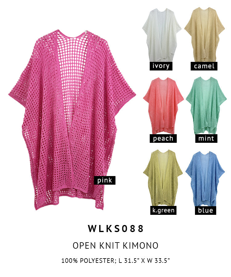 Open Knit Kimono - Charming Charlie
