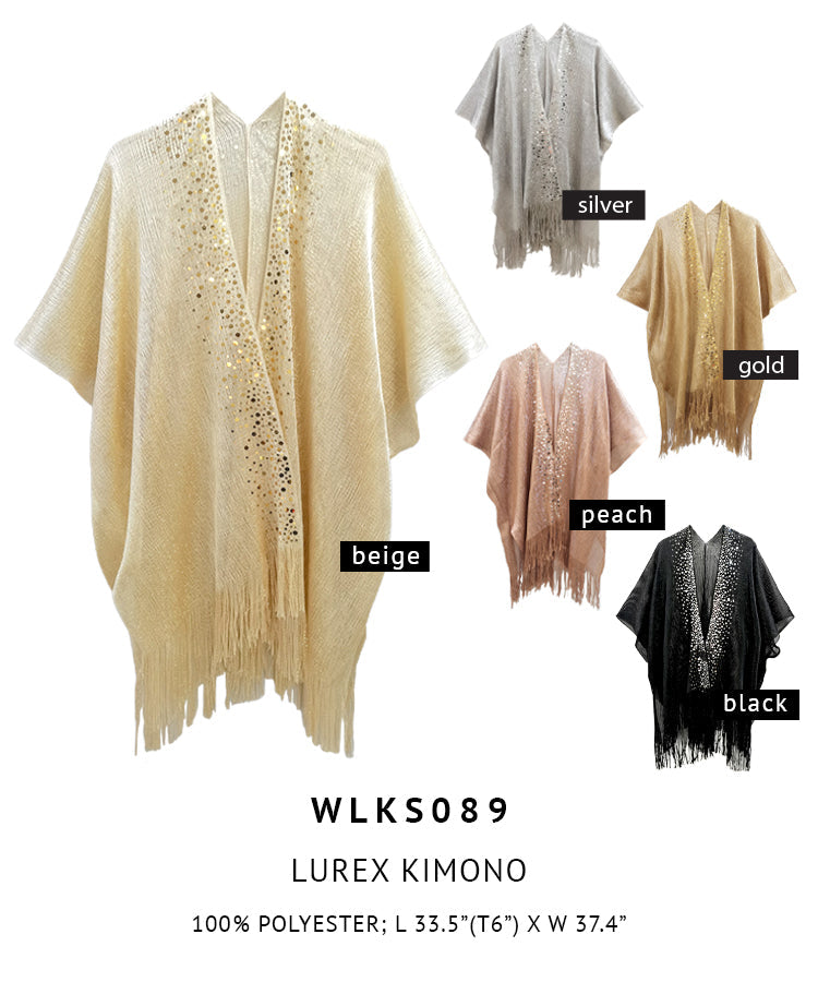 Lurex Kimono - Charming Charlie
