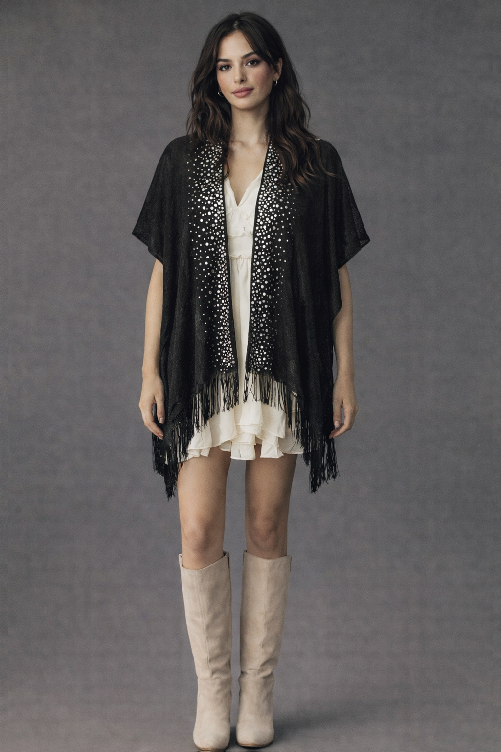 Lurex Kimono - Charming Charlie