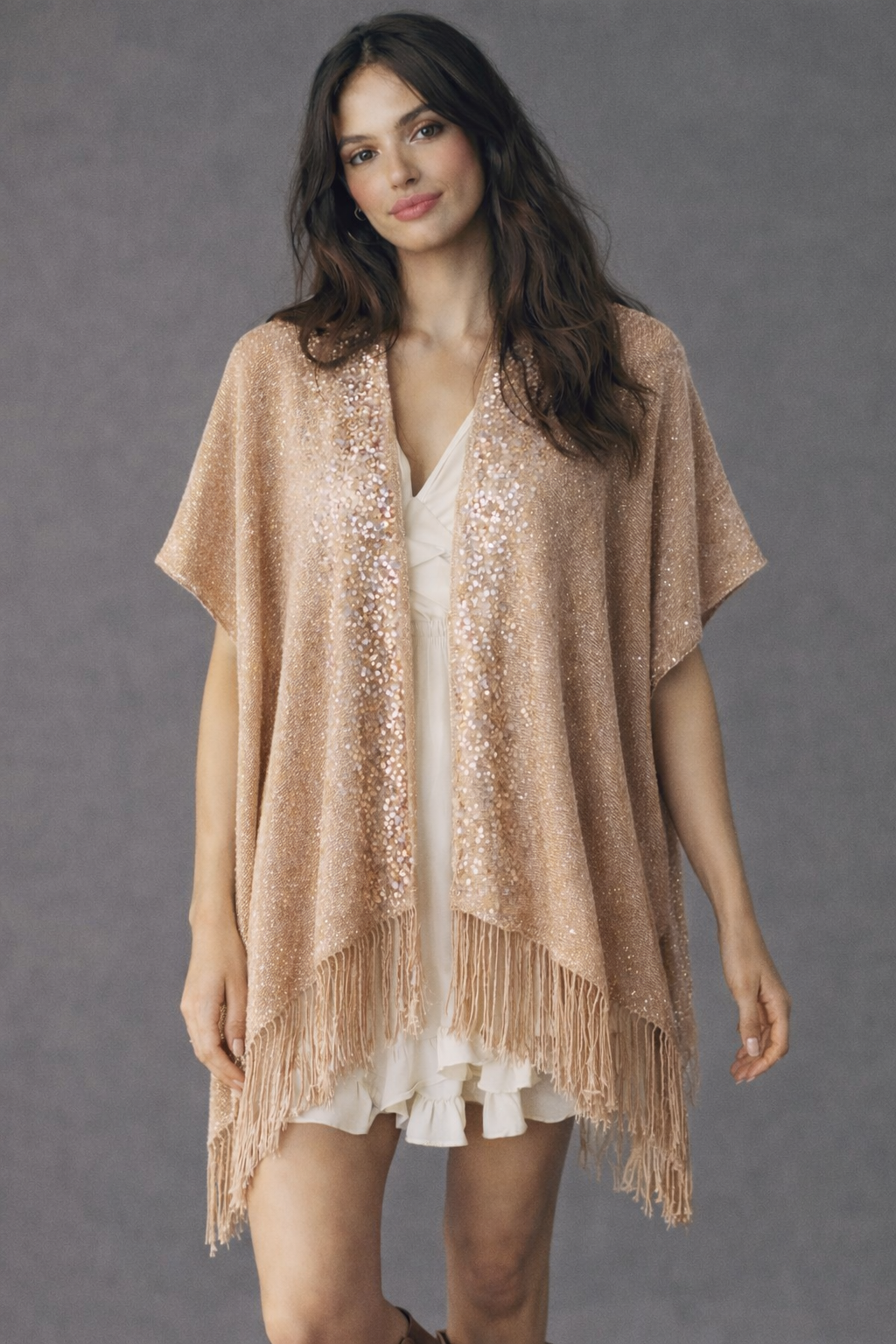 Lurex Kimono - Charming Charlie