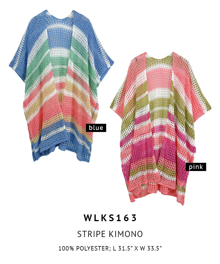 Stripe Kimono - Charming Charlie