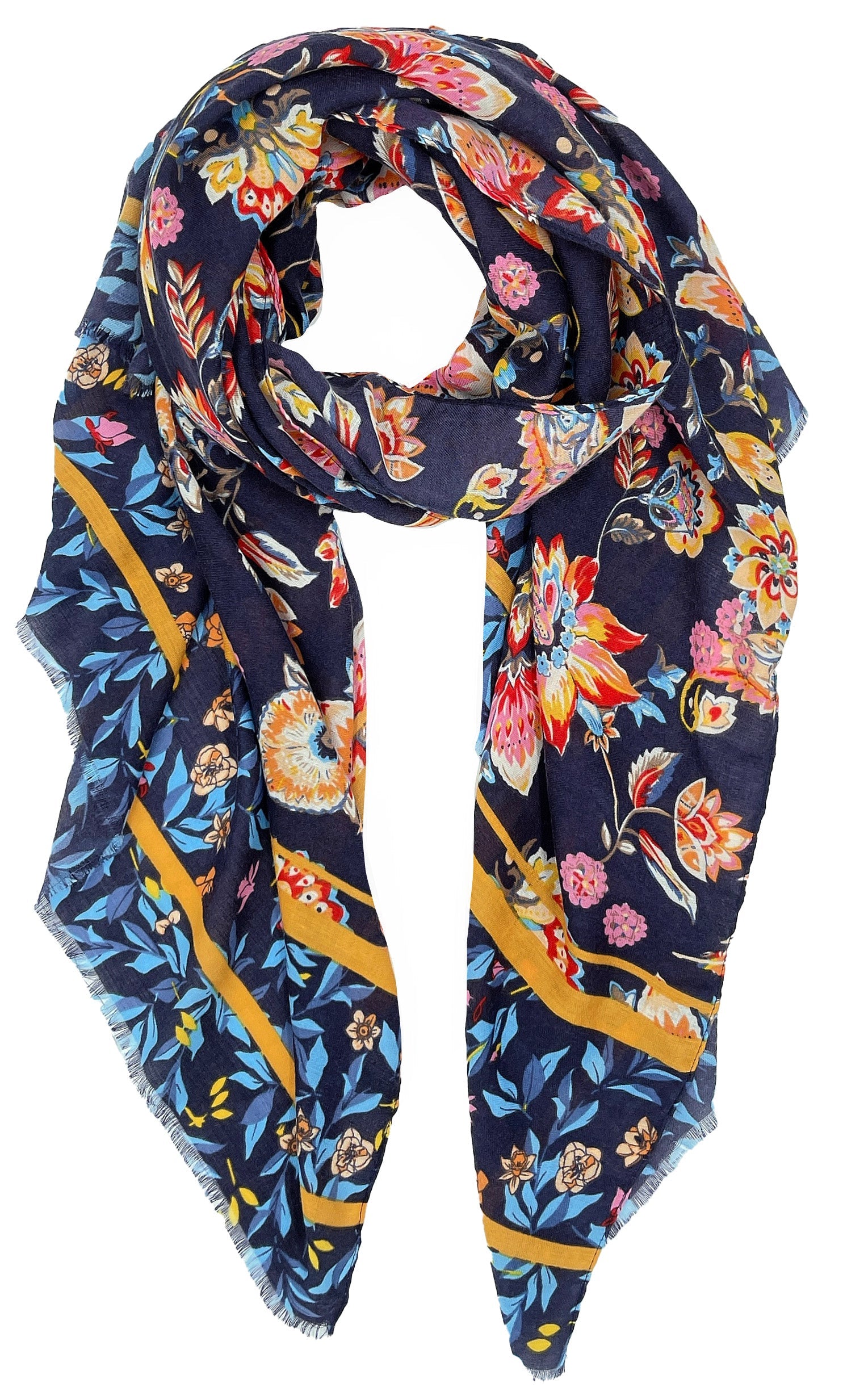 Floral Print Scarf - Charming Charlie