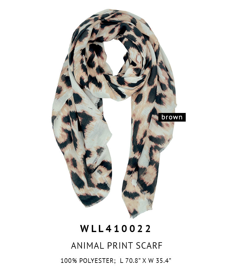 Animal Print Scarf - Charming Charlie