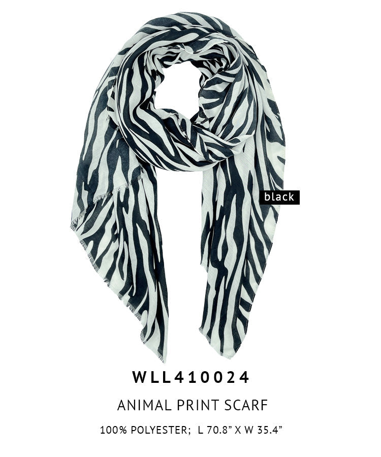 Animal Print Scarf - Charming Charlie