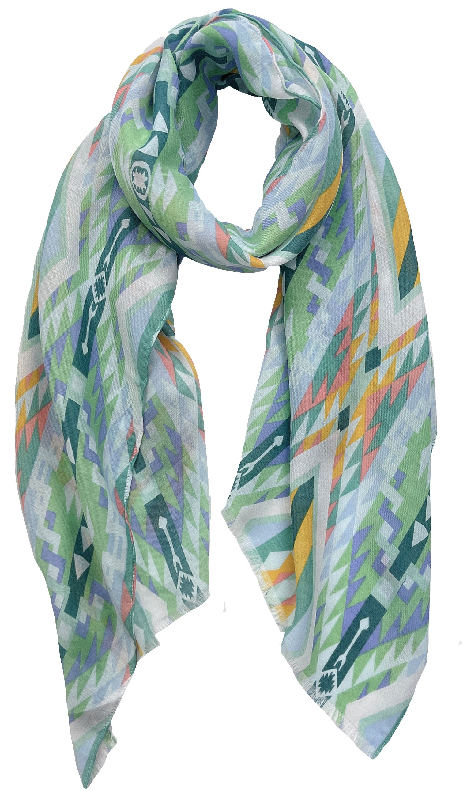 Aztec Print Scarf - Charming Charlie
