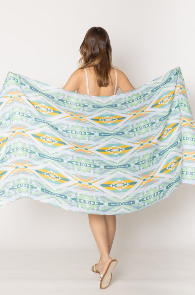 Aztec Print Scarf - Charming Charlie