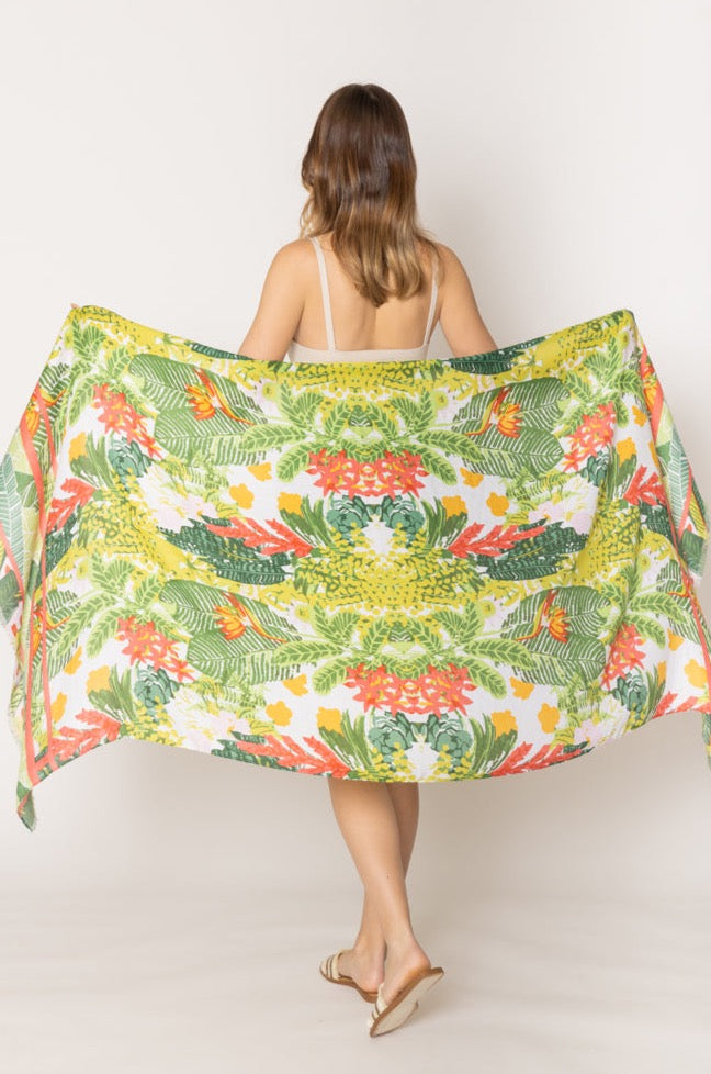 Floral Print Scarf - Charming Charlie